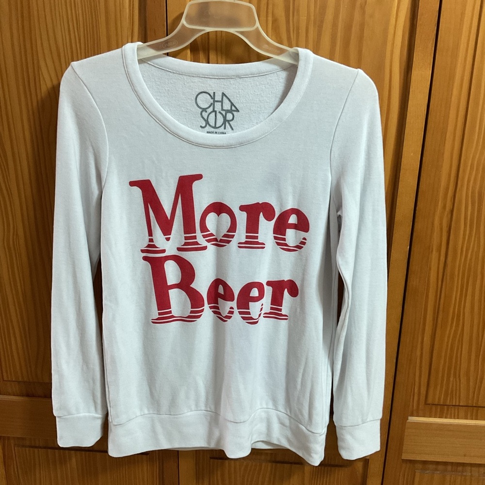 Chaser More Beer Light Weight Sweatshirt